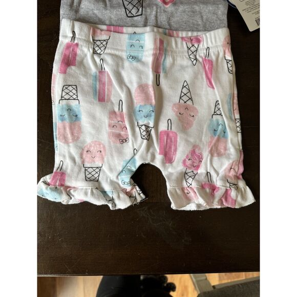 Baby Mode Infant Bodysuit Grey- Pink ' I melt daddy Heart' - Ice Cream - Picture 3 of 4